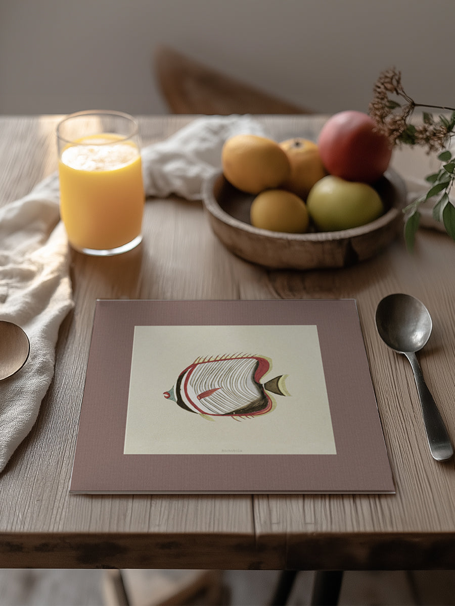 Mantel cuadrado Pez Louis II