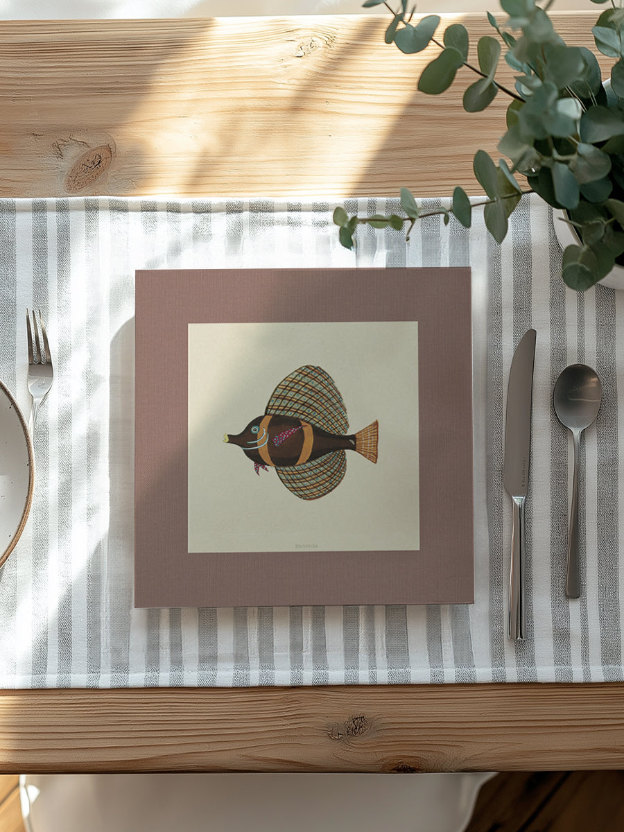 Mantel cuadrado Pez Louis III