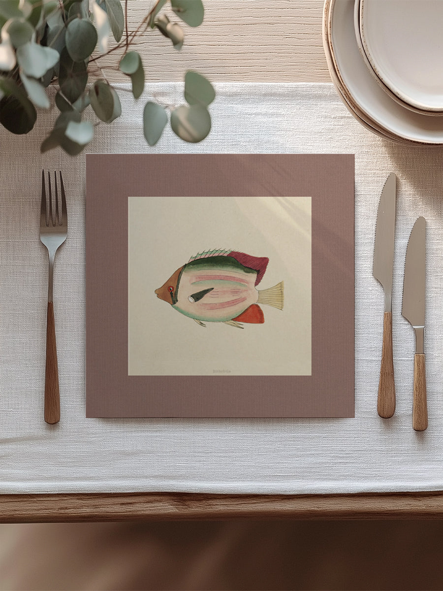 Mantel cuadrado Pez Louis IV