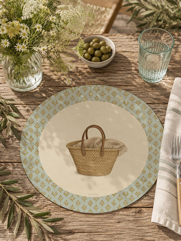 Mantel Redondo Summer Kairos Cesta