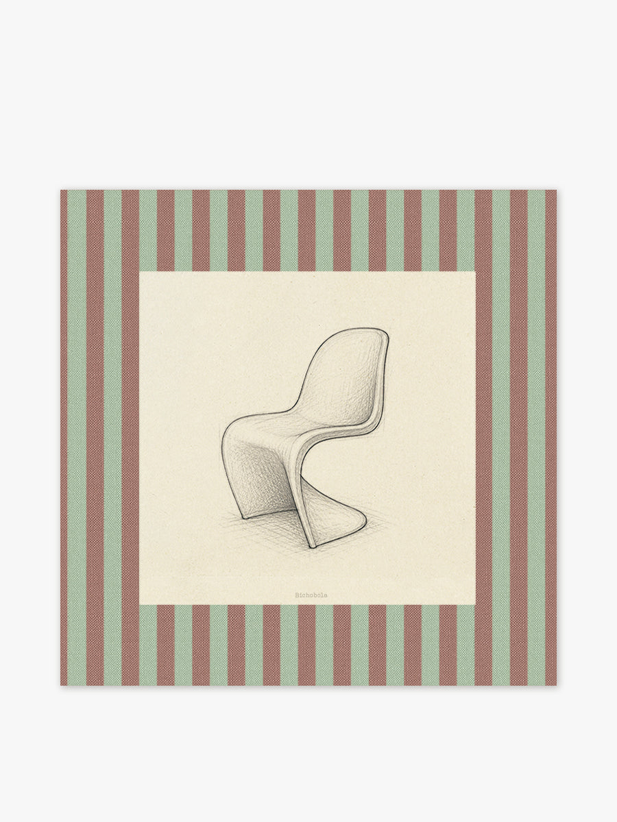 Mantel Cuadrado Silla Pantón