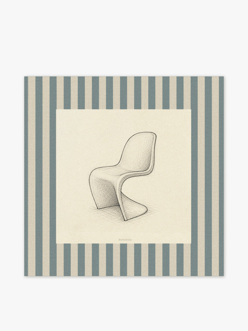 Mantel Cuadrado Silla Pantón