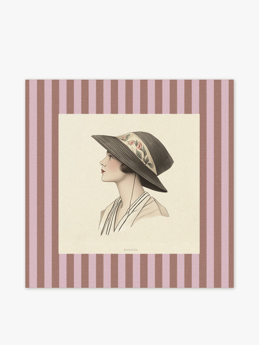 Mantel cuadrado Sombrero VIII