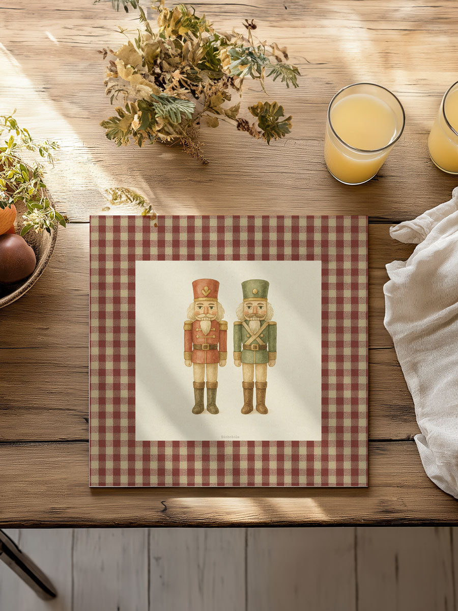 Mantel cuadrado Cascanueces