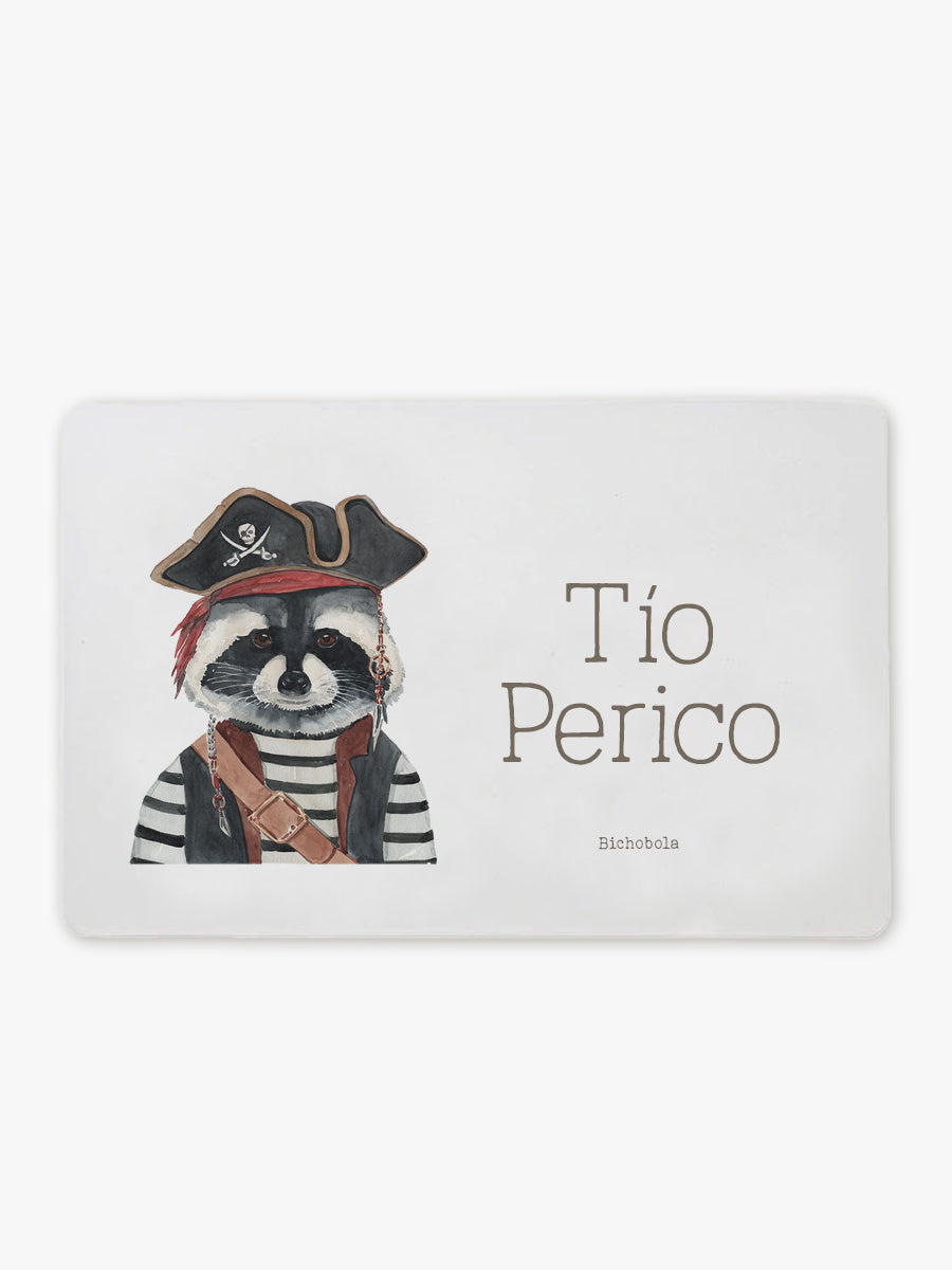 Mantel Mapache Pirata
