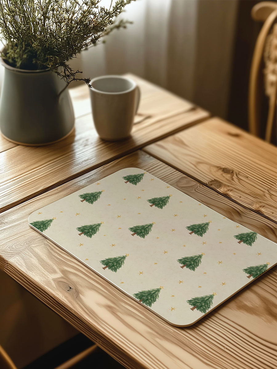 Mantel estampado Abetos