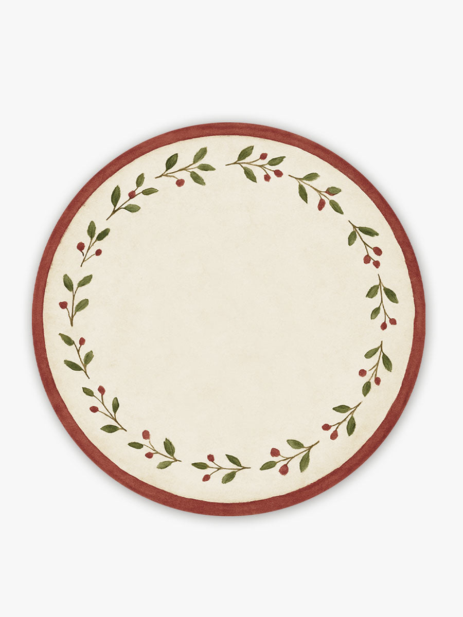 Mantel Redondo Bayas Apellidos