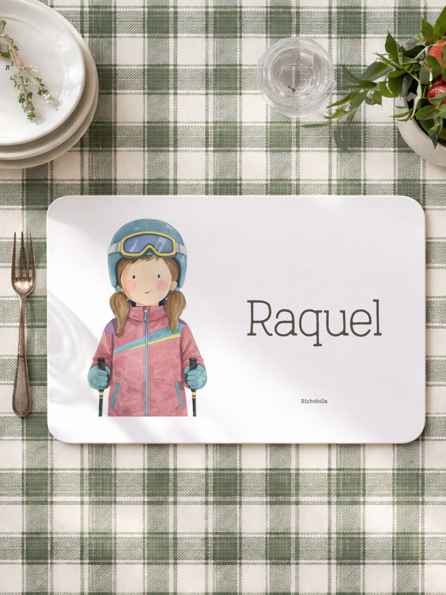 Mantel Esquí Niña