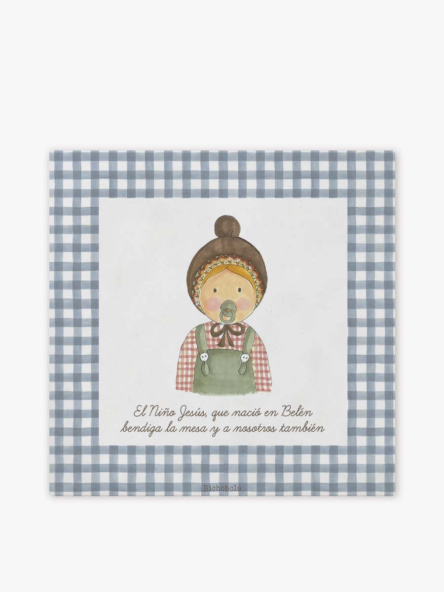 Mantel Bendición Vichy Lucas