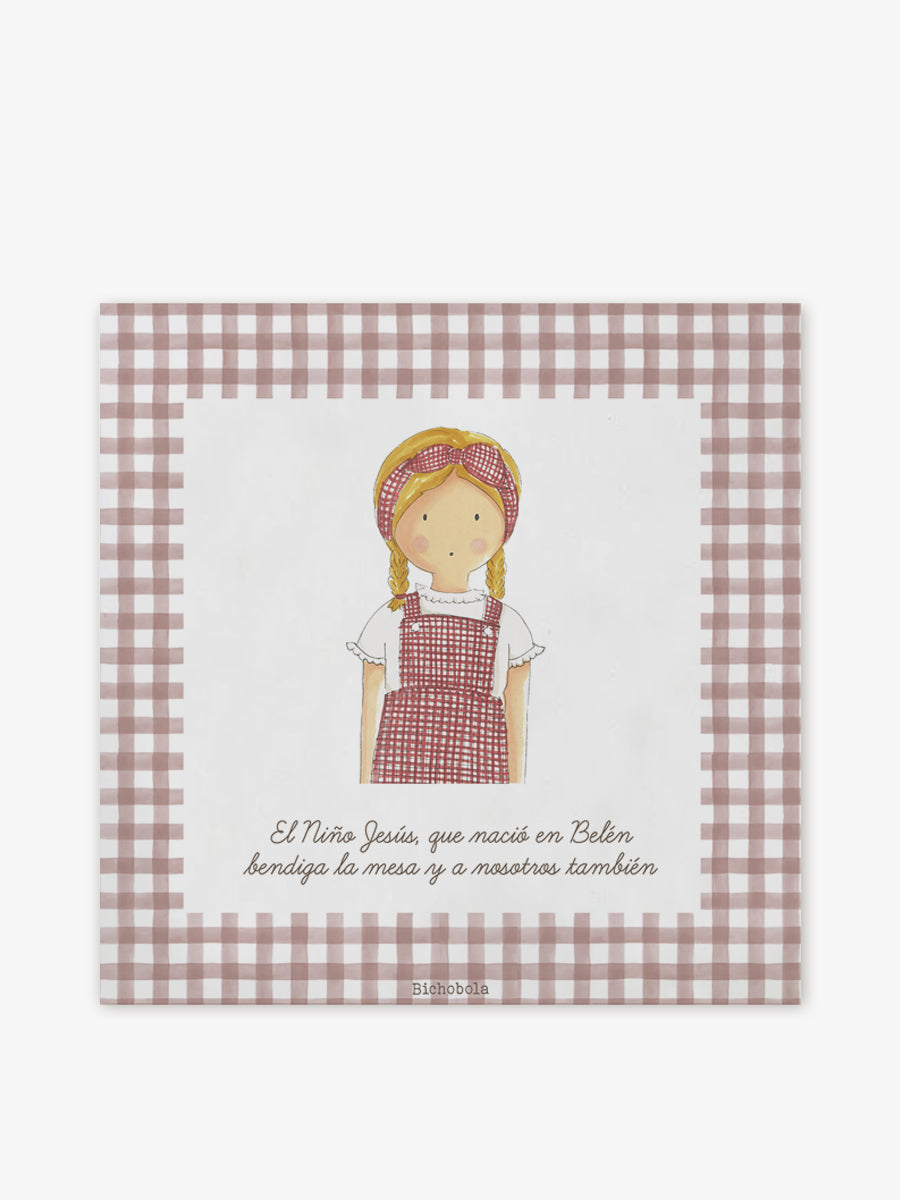 Mantel Bendición Vichy Marieta