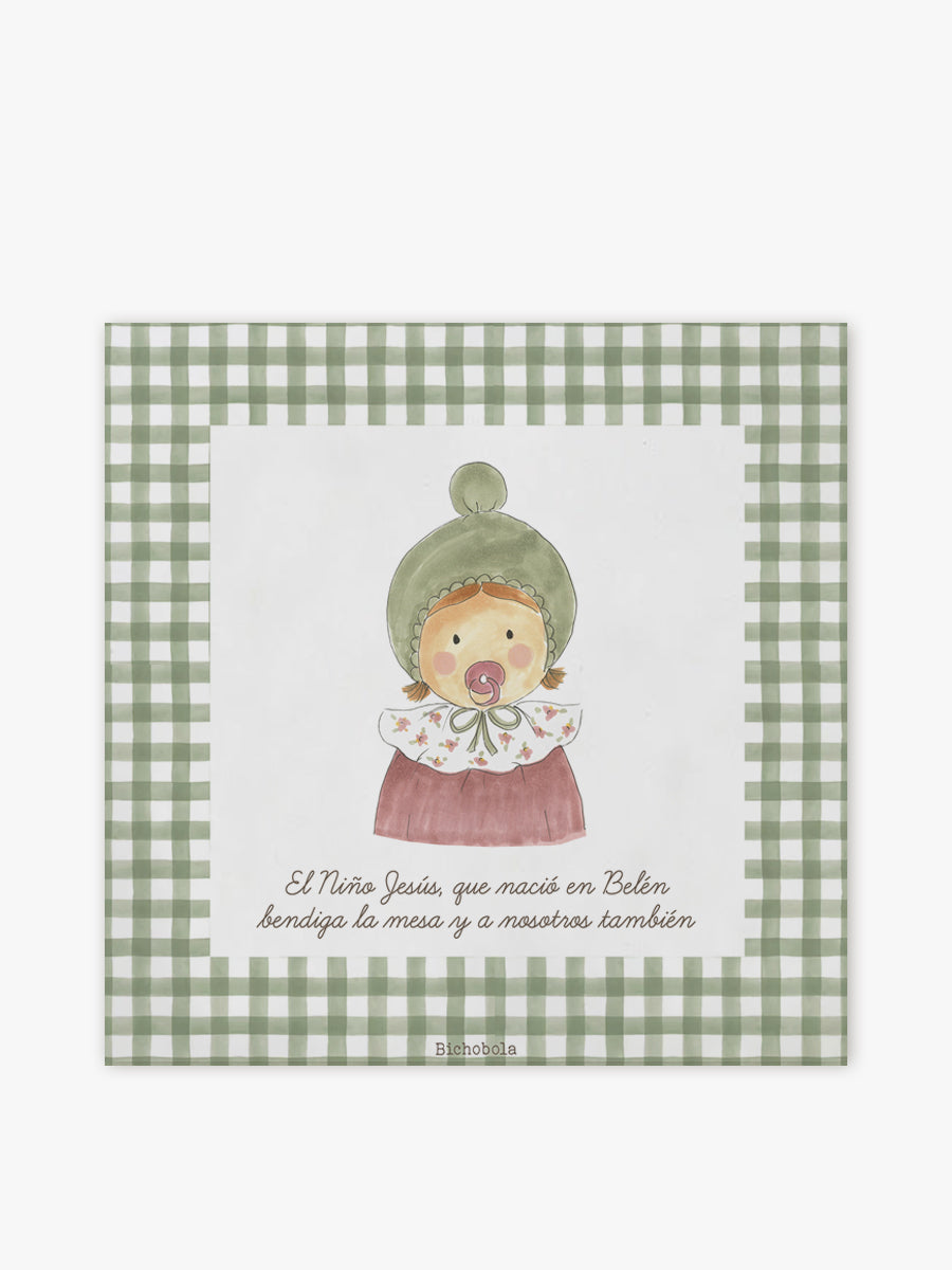 Mantel Bendición Vichy Inés