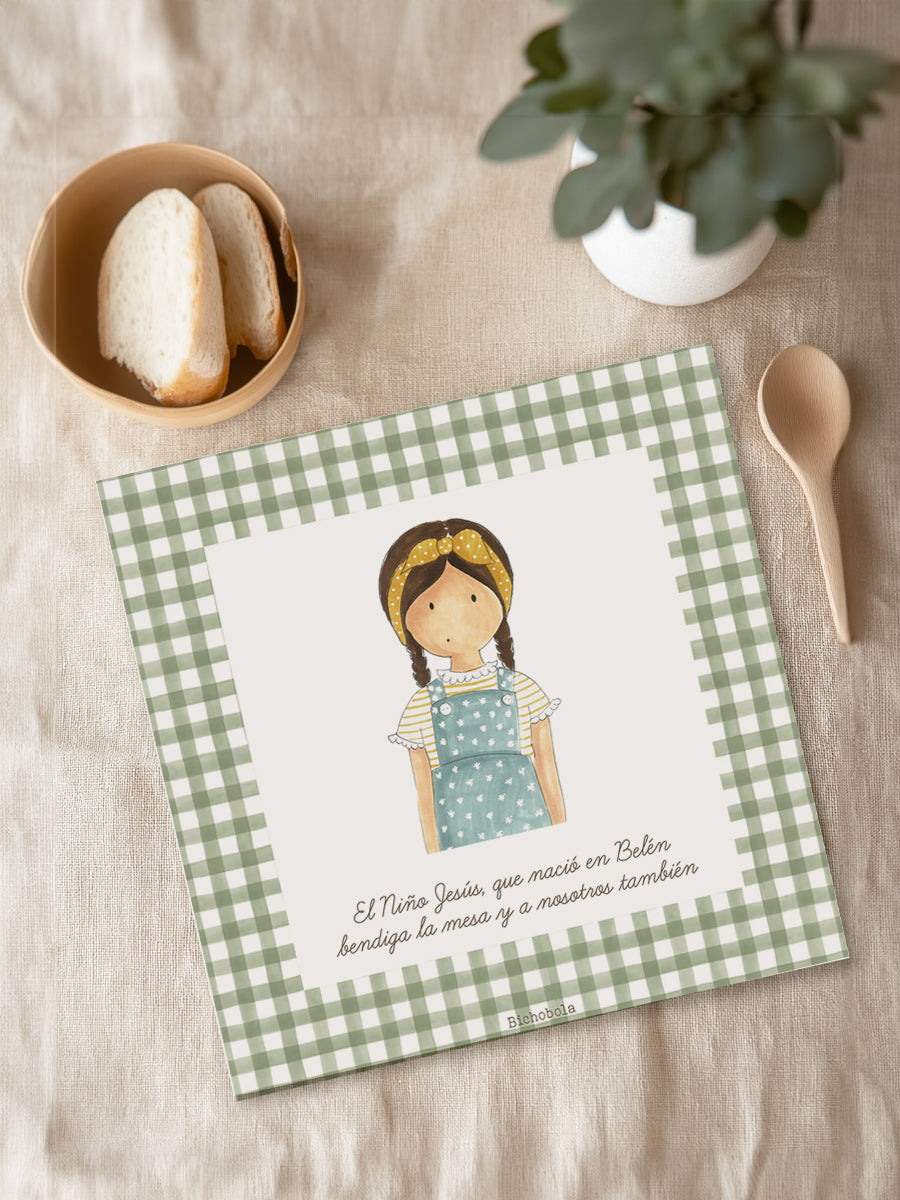 Mantel Bendición Vichy Pepa