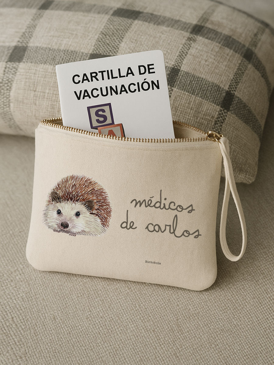 Portadocumentos Médicos y Vacunas Erizo