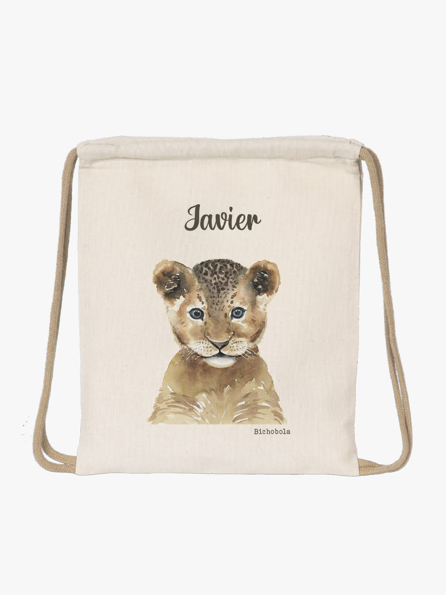 Mochila cordón Mini León