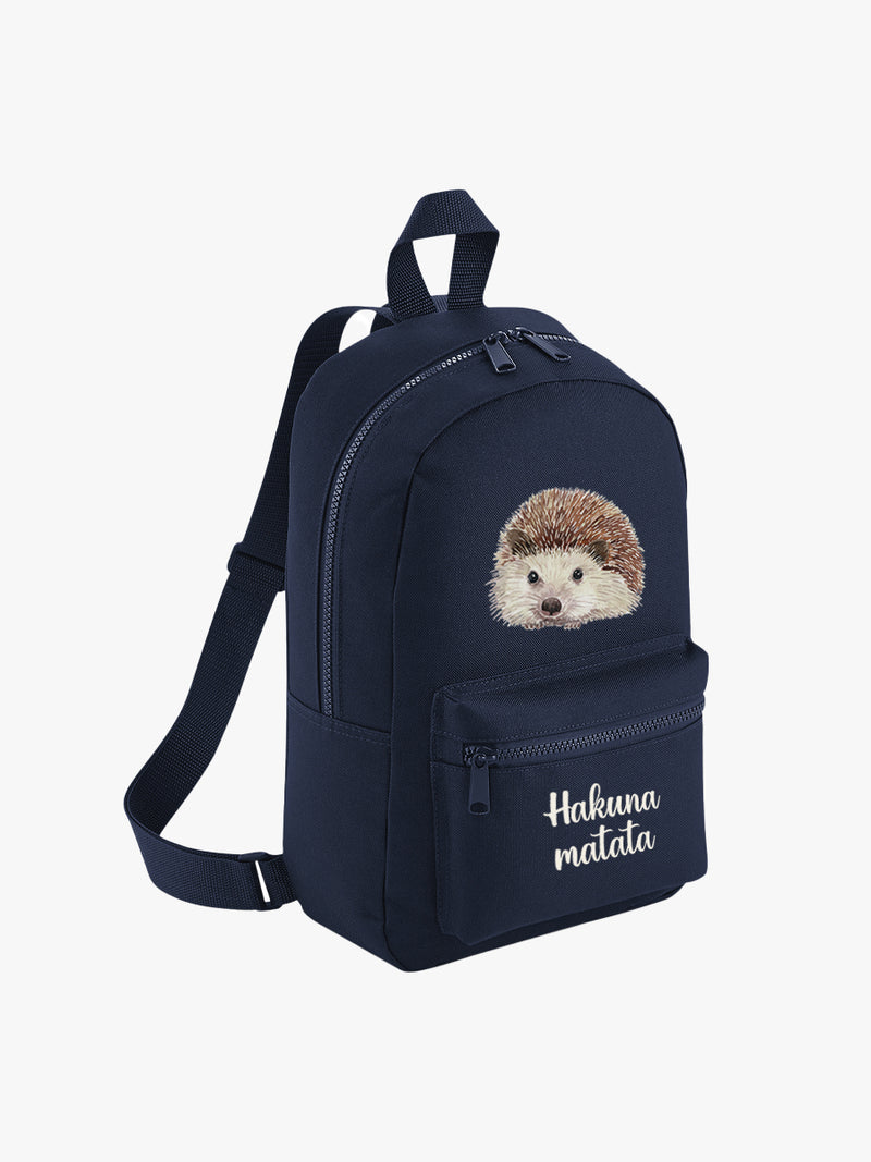 Mochila lona mini Erizo