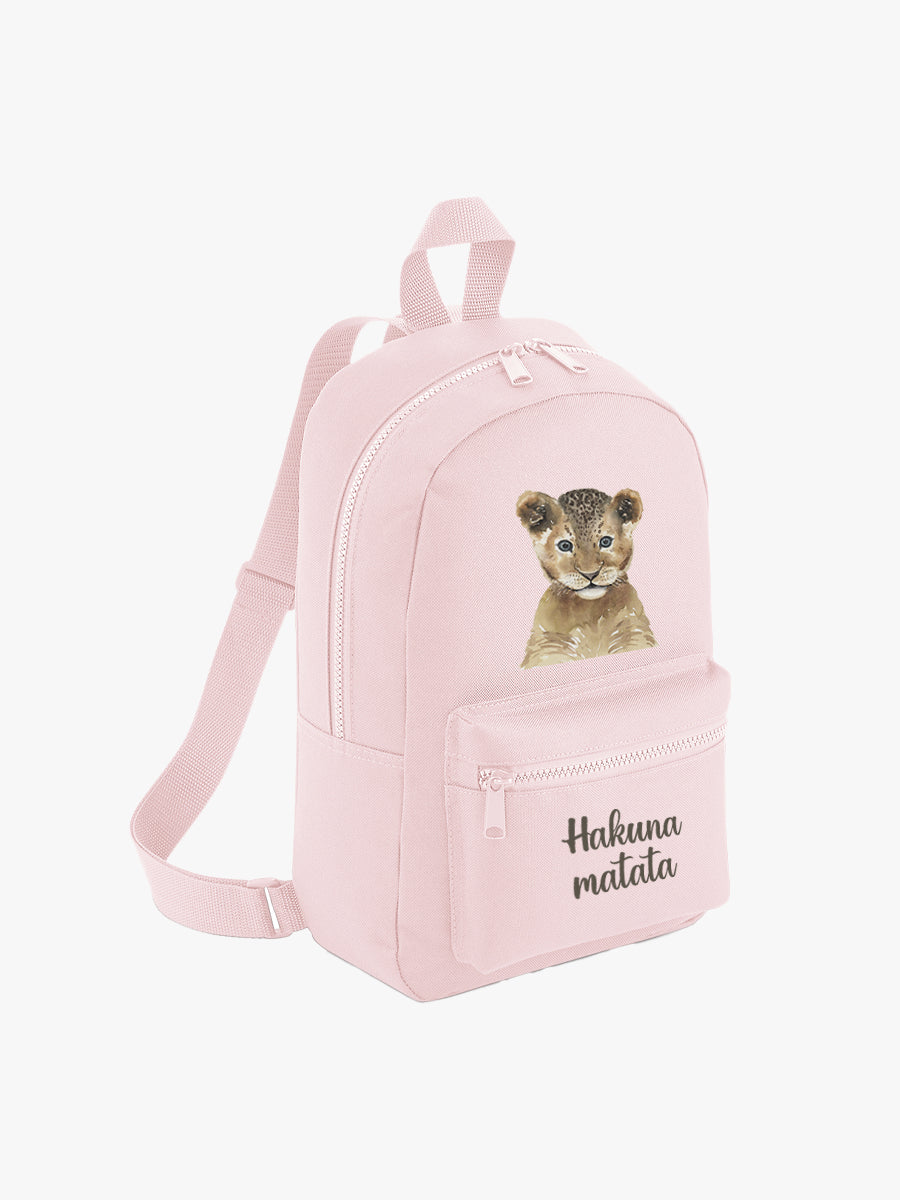 Mochila lona mini León