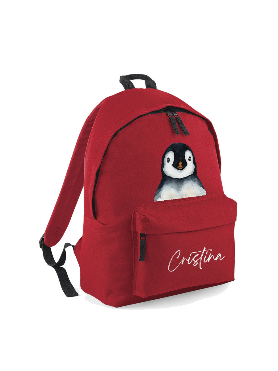 Mochila lona Pingüino