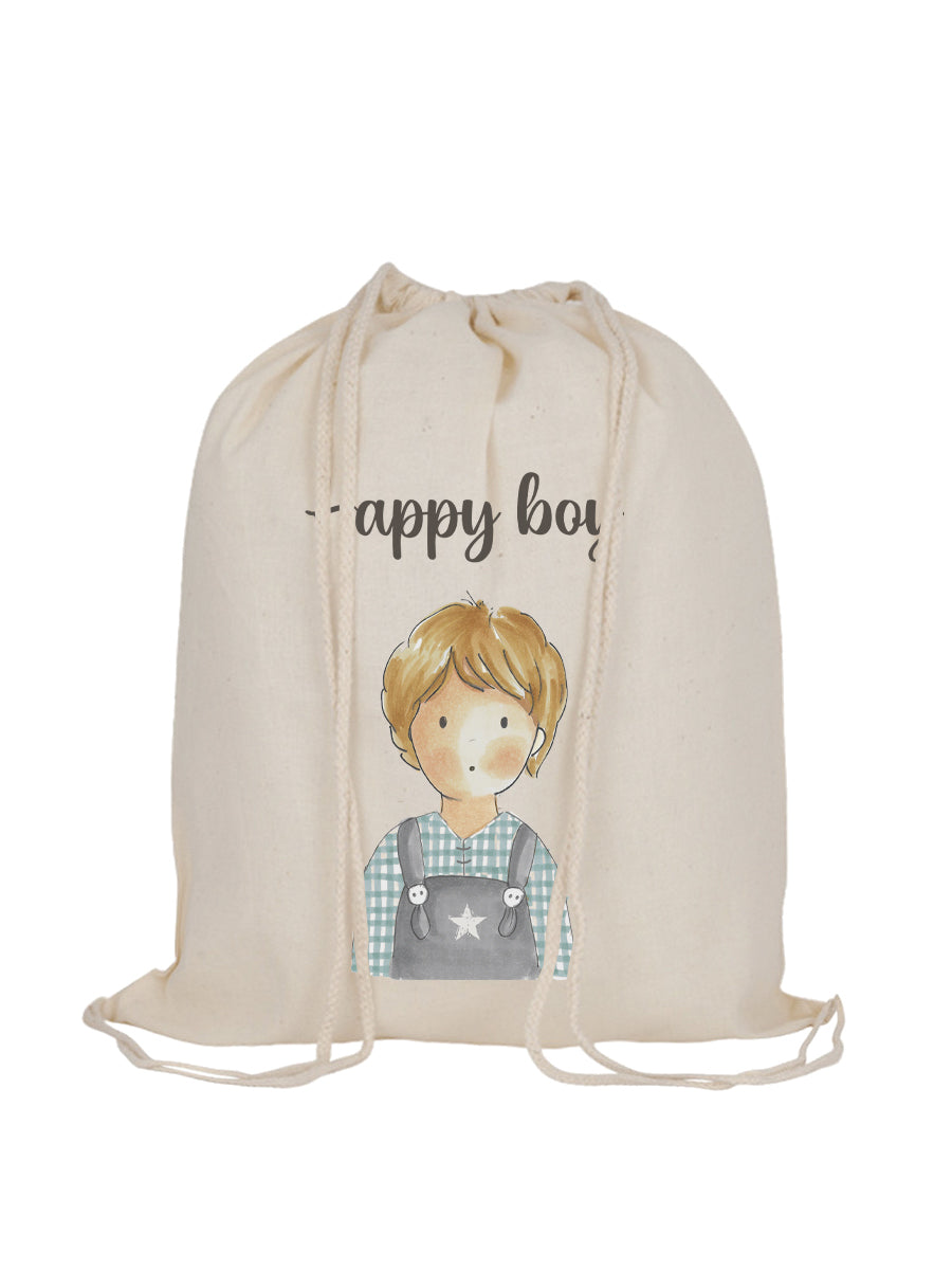 Mochila tela cordones Juan