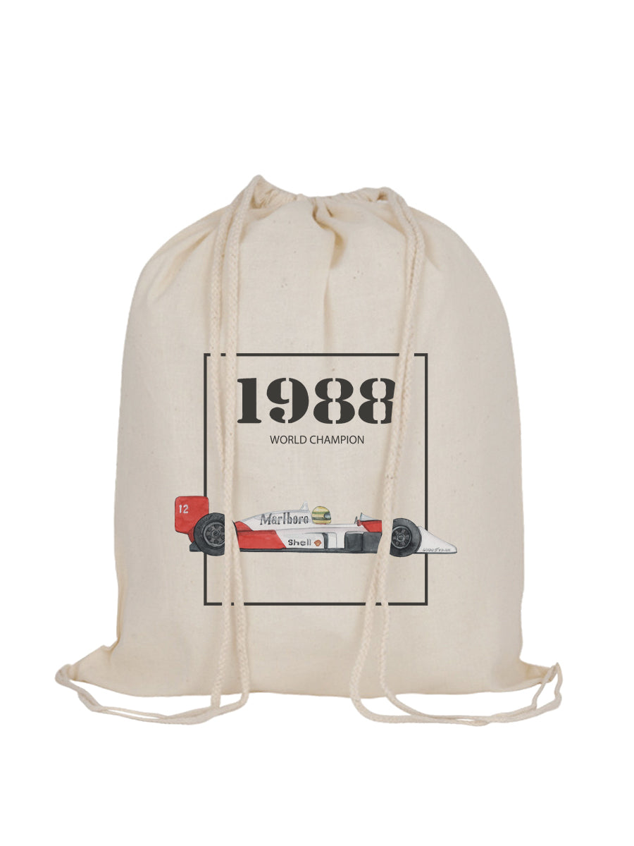 Mochila tela cordones Senna