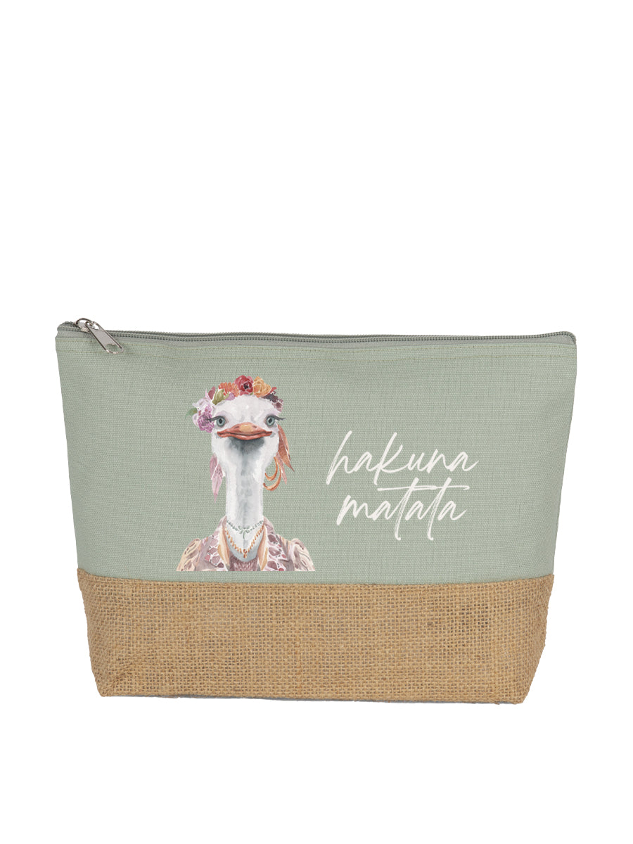 Neceser yute Avestruz Maricruz