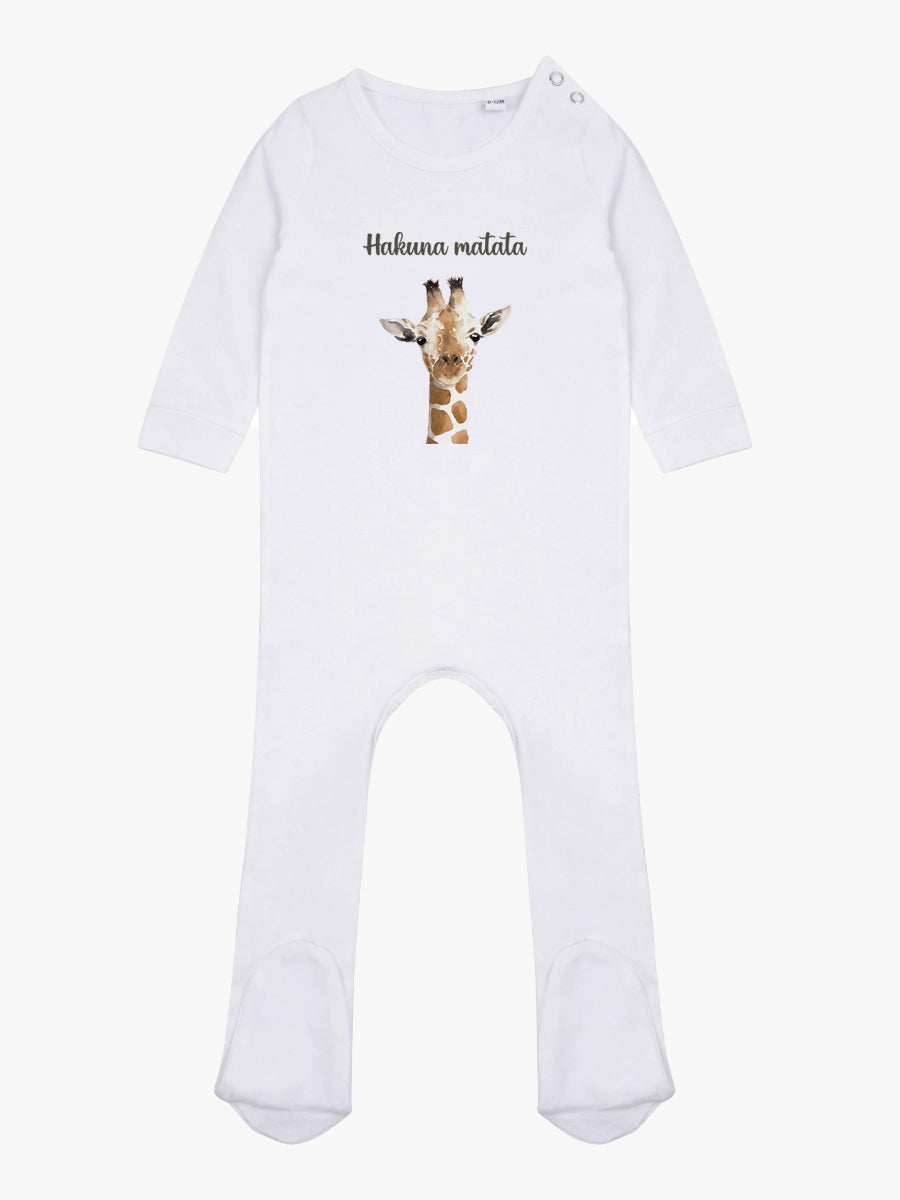 Pijama bebé Jirafa