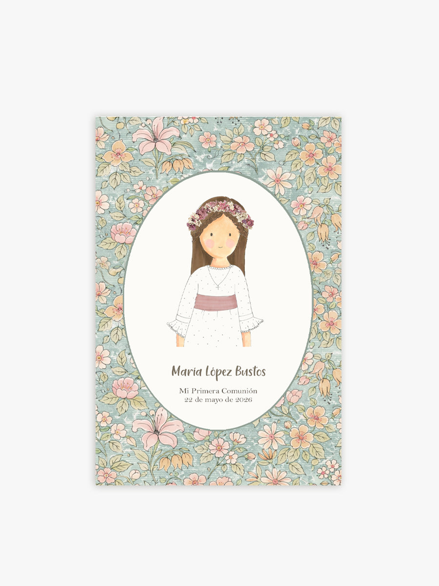 Recordatorio Comunión Jardín