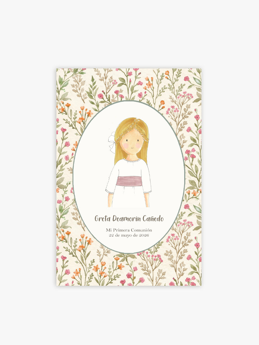 Recordatorio Comunión Primavera