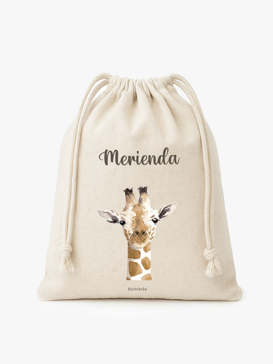 Saquito Merienda Jirafa