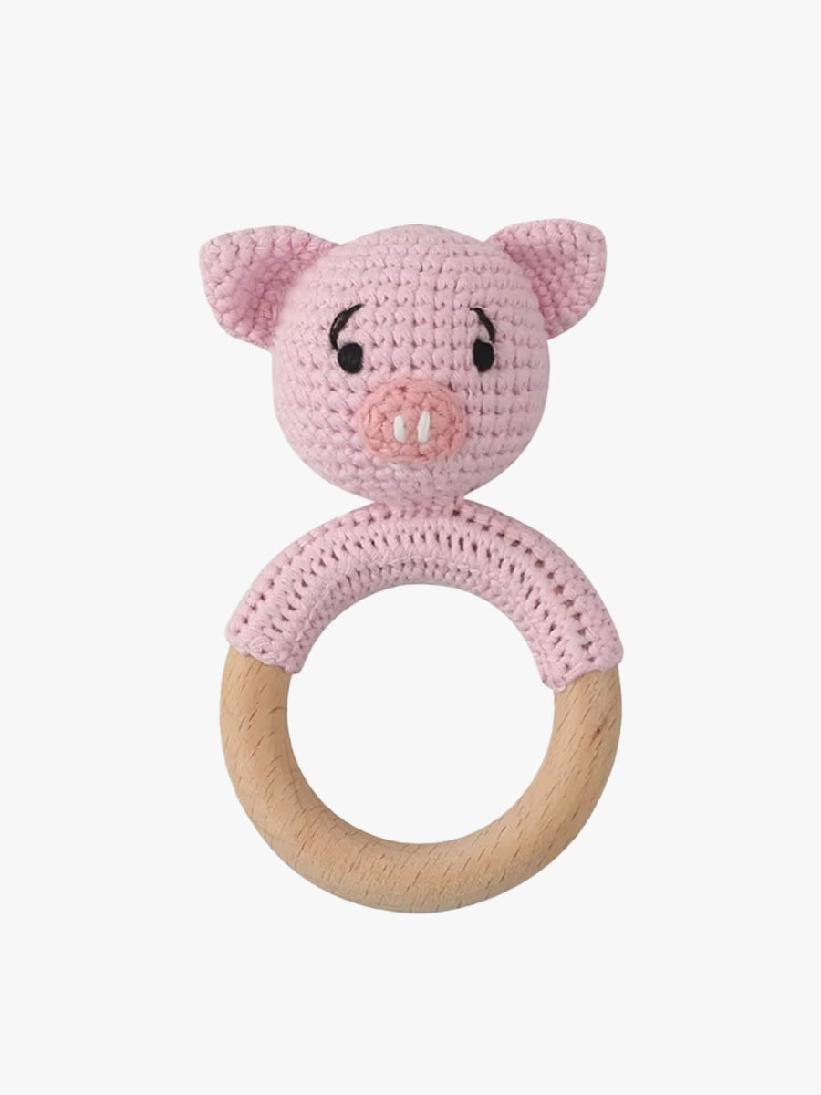 Sonajero mordedor Cerdito