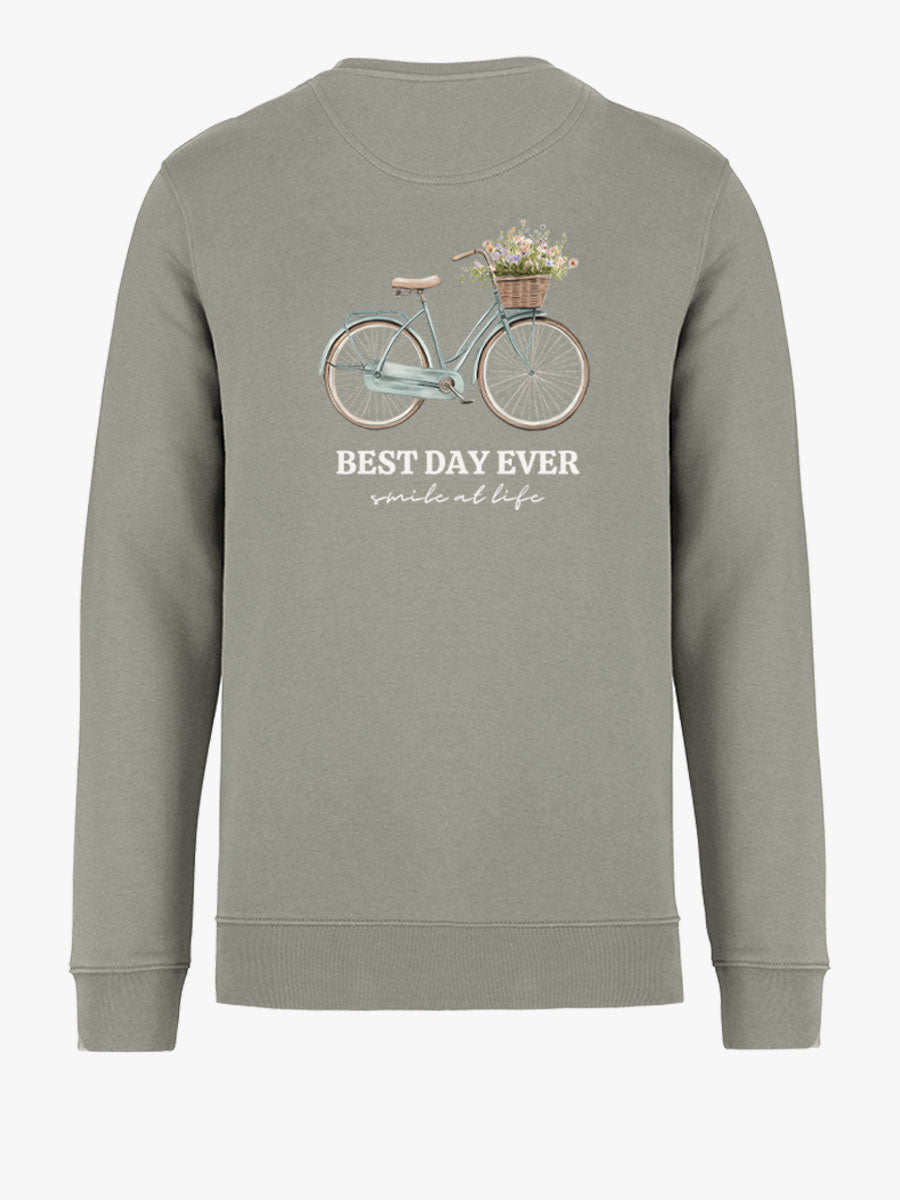 Sudadera adulto Bici Azul