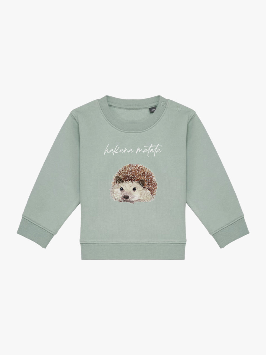 Sudadera Bebé Erizo Aloe