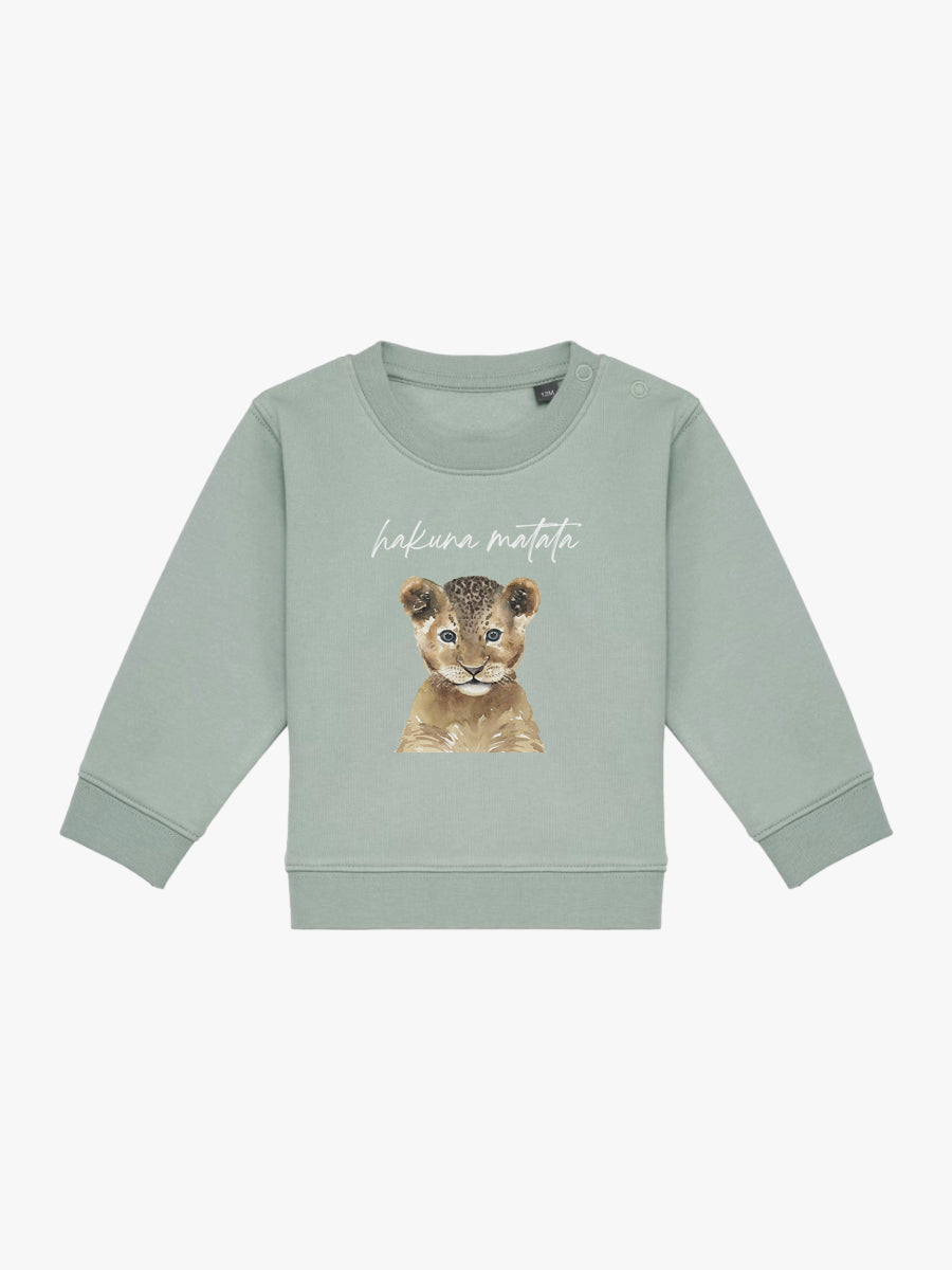 Sudadera Bebé León Aloe