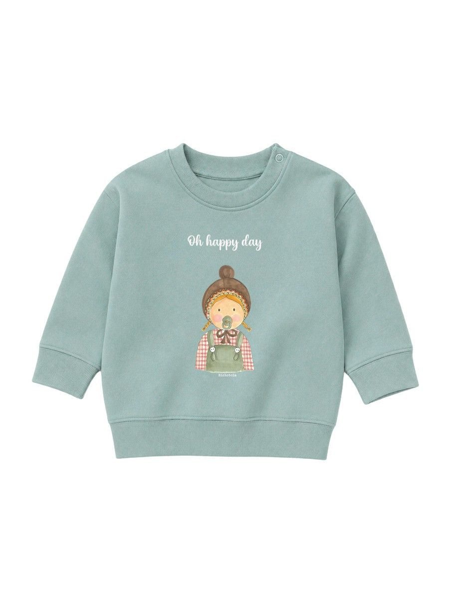 Sudadera Bebé Martina Aloe