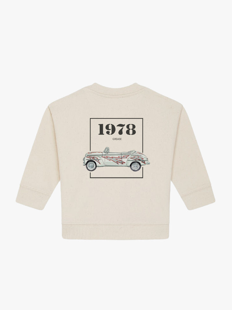 Sudadera Bebé Grease Natural