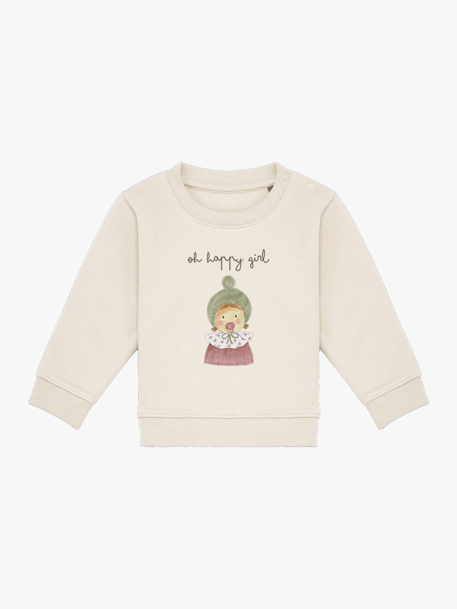 Sudadera Bebé Inés Natural