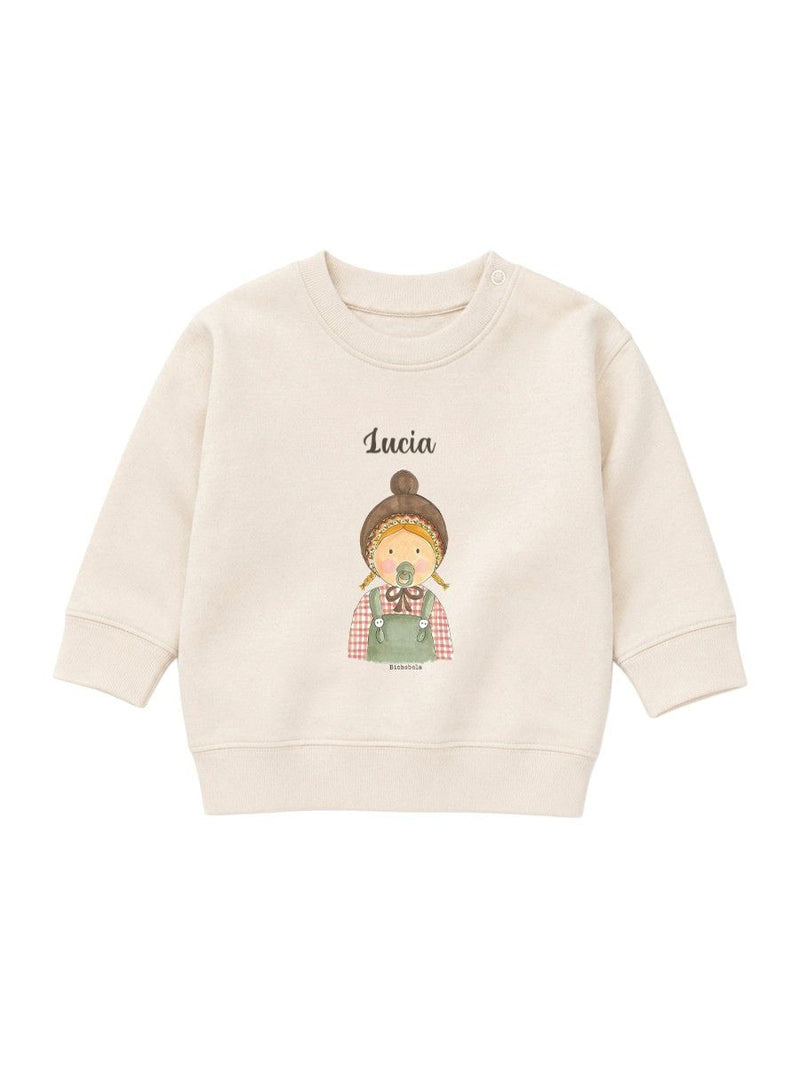Sudadera Bebé Martina Natural