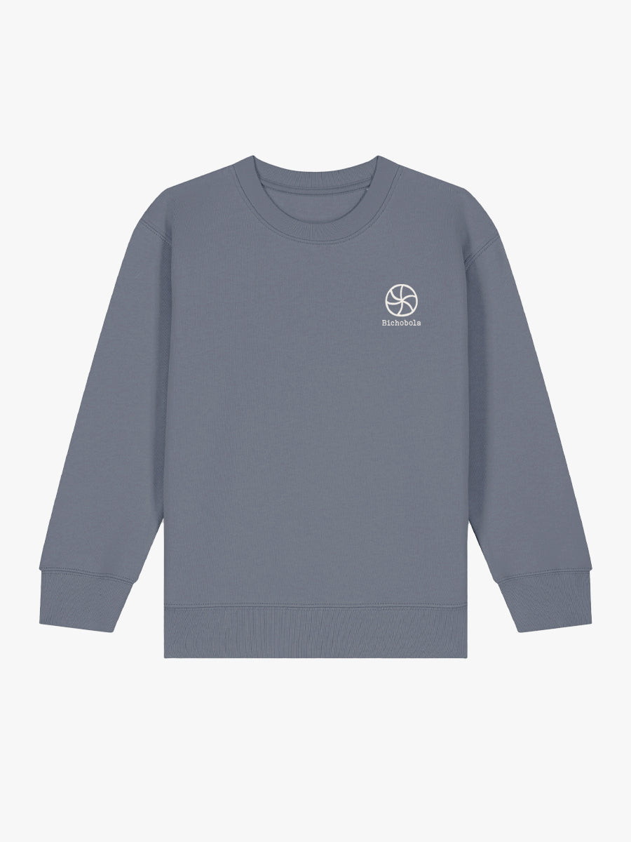 Sudadera niño Bici Azul