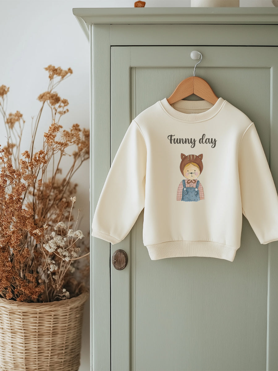Sudadera Bebé Curro el Zorro Natural