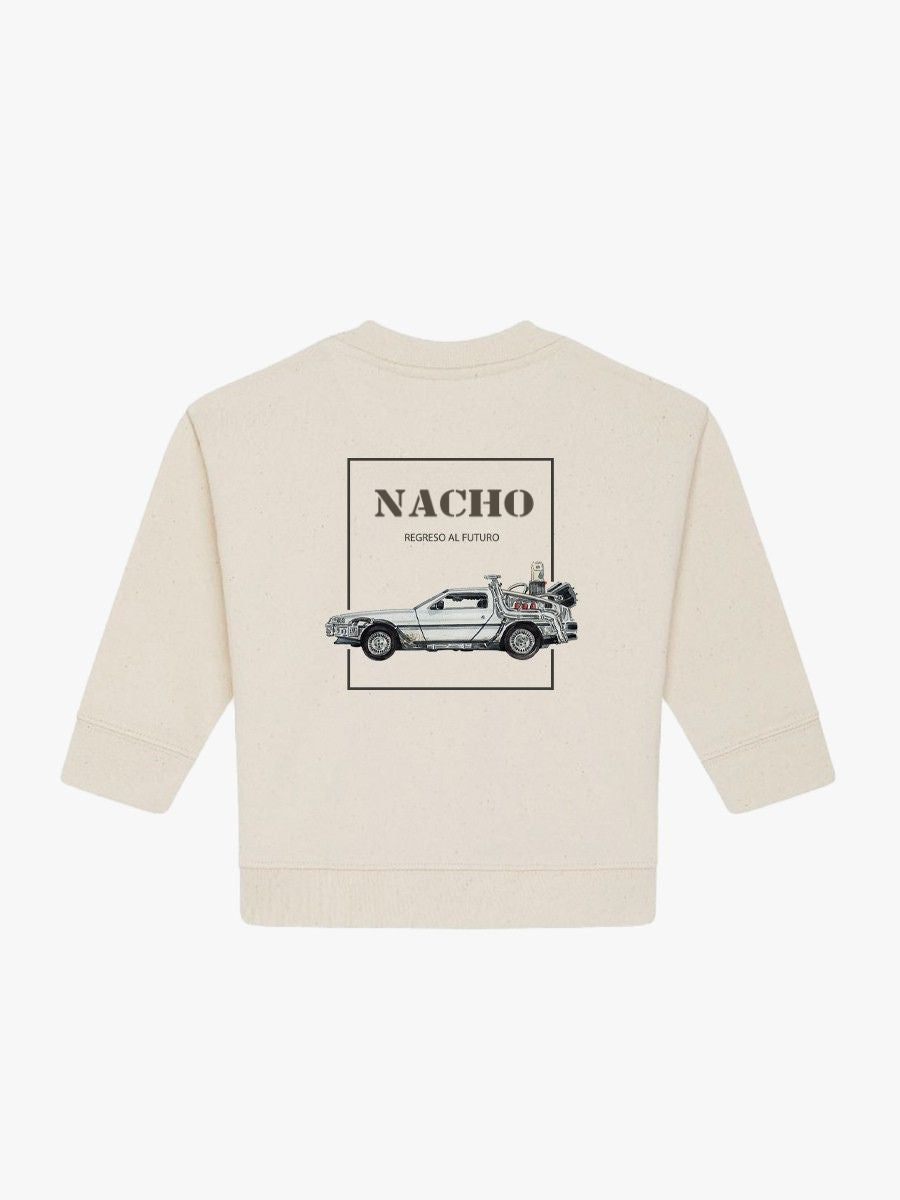 Sudadera Bebé DeLorean Natural