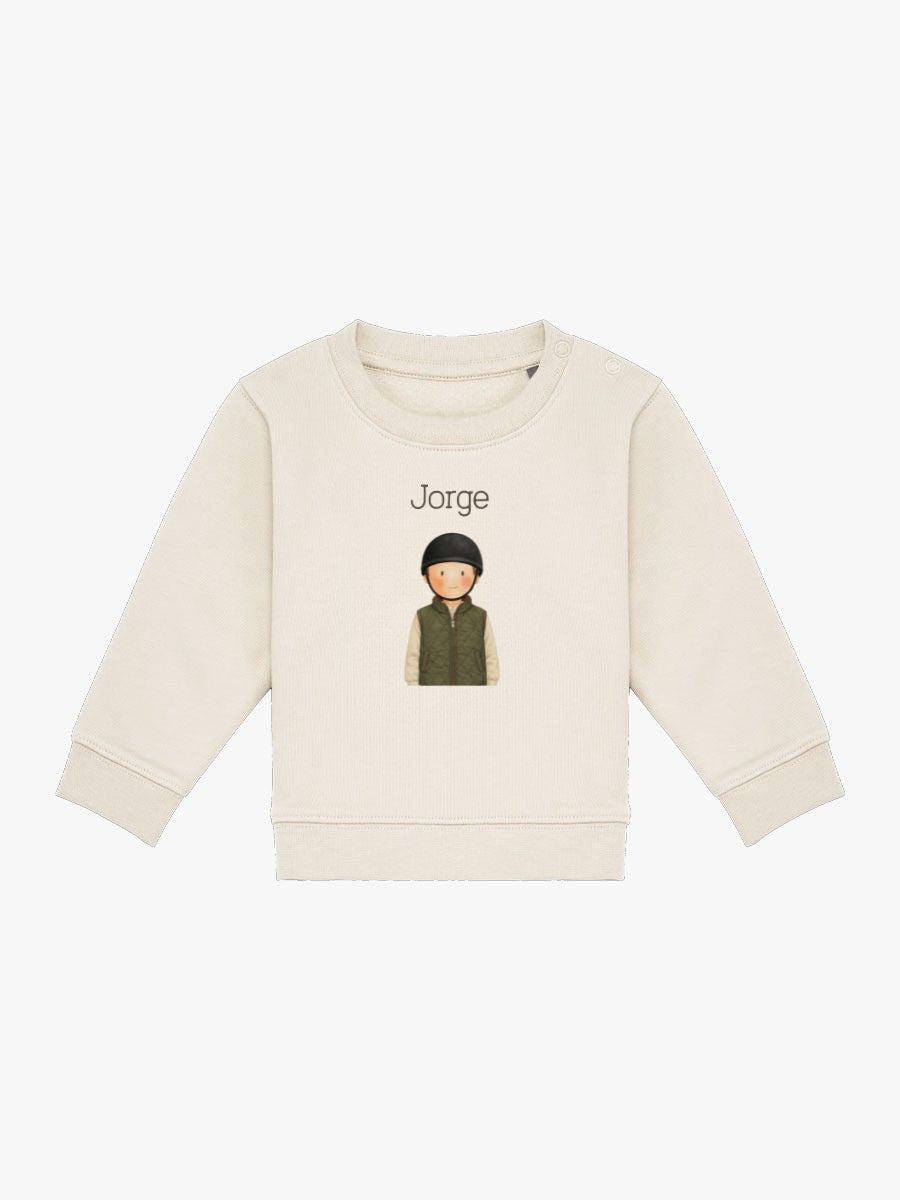 Sudadera Bebé Hípica Niño