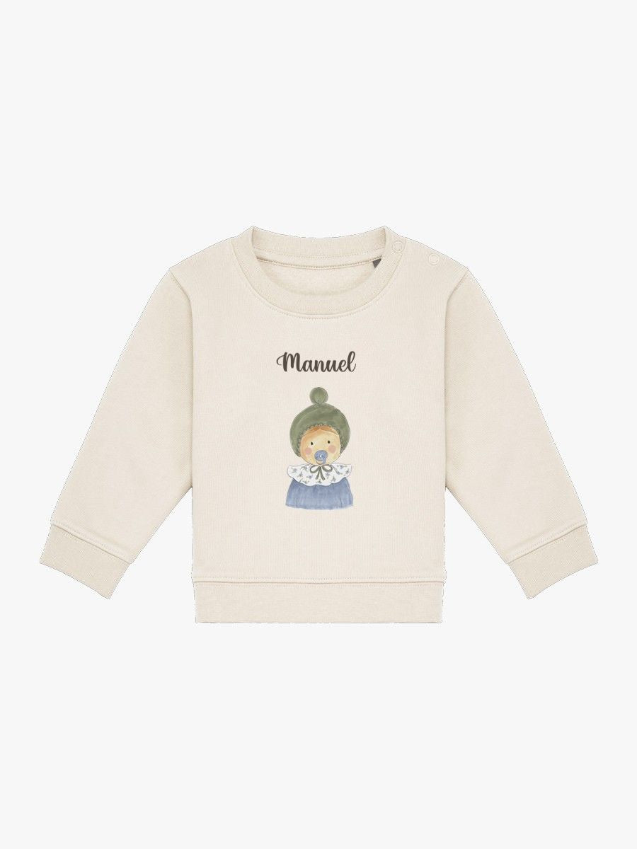 Sudadera Bebé Manuel Natural