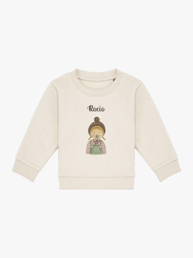 Sudadera Bebé Martina Natural