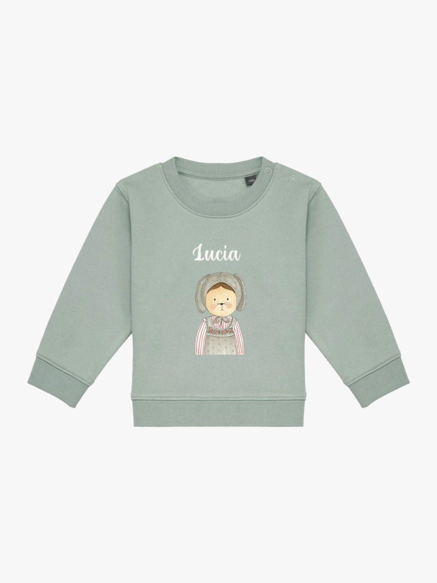 Sudadera Bebé Rita Rabbit Aloe