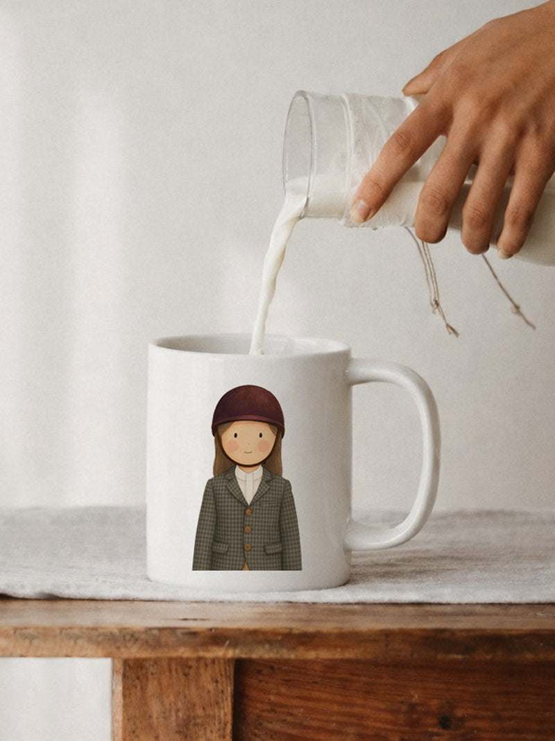 Taza Loza Hípica Niña