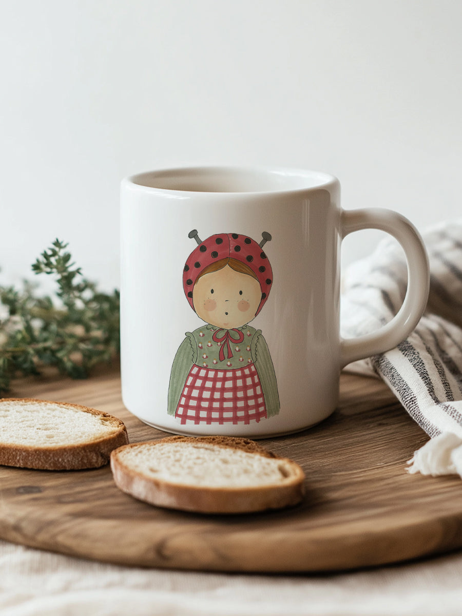 Taza Melamina Mari Mariquita