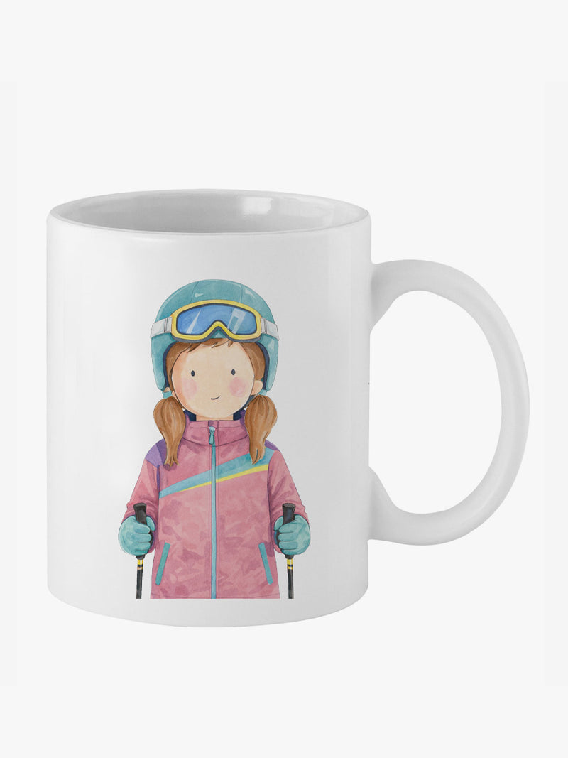 Taza Loza Ski Niña