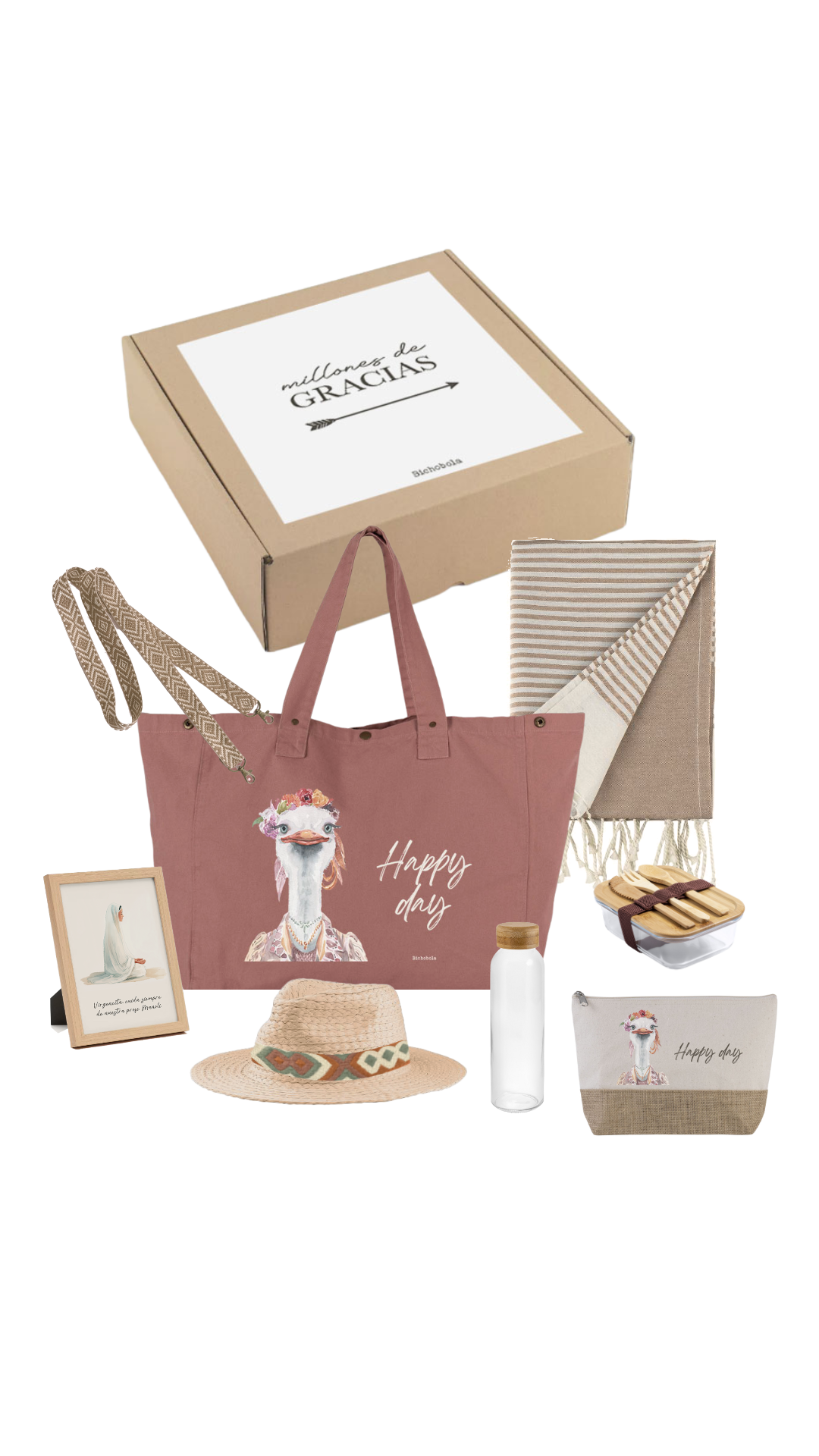Caja Animales XXL Rosa