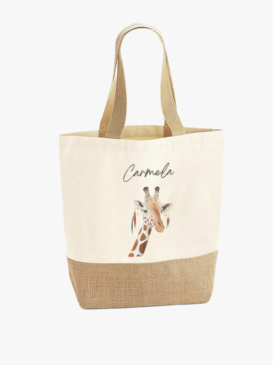 Bolsa yute Jirafa Hippy