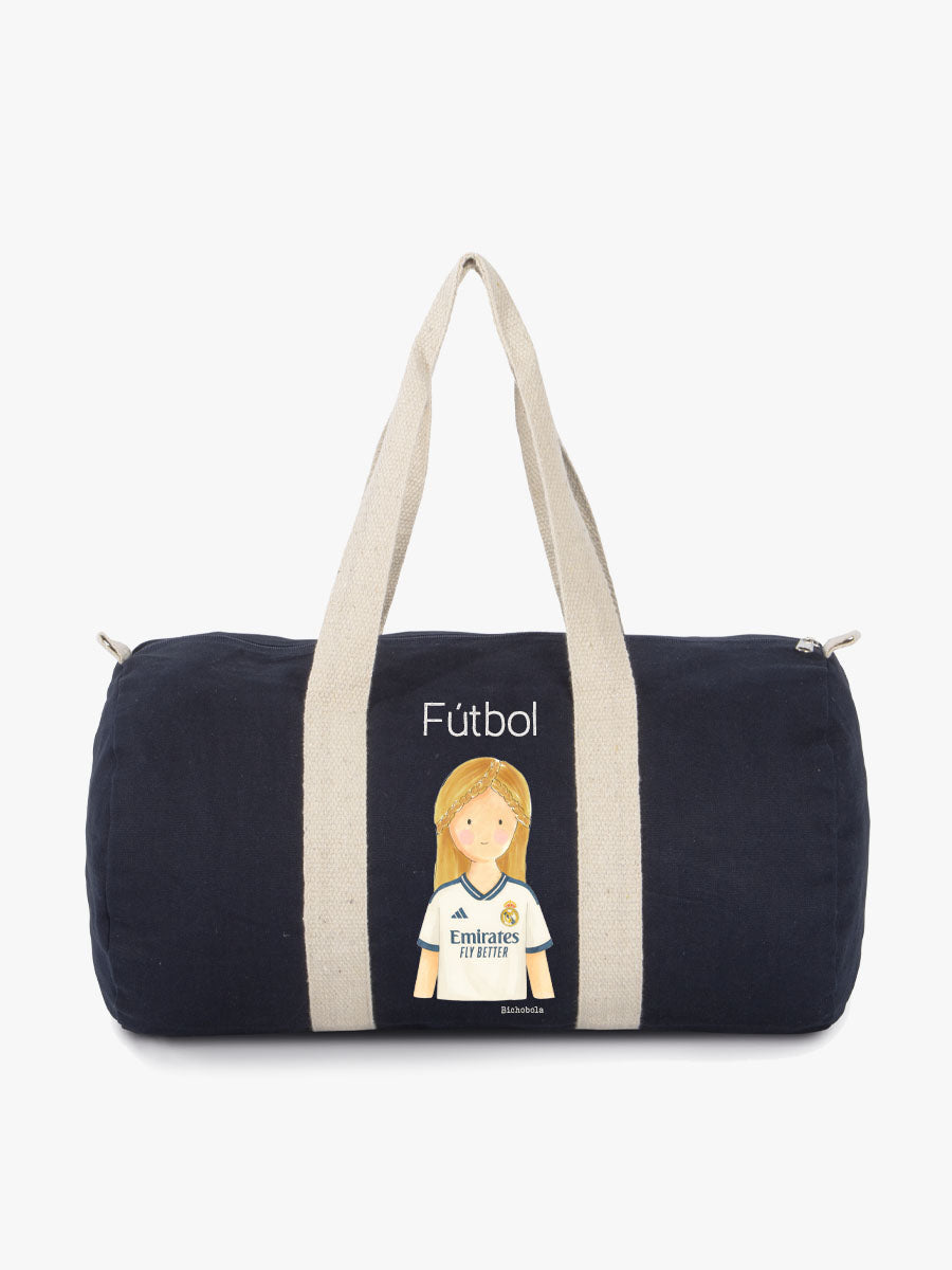 Bolsa Barril Fútbol Real Madrid Niña