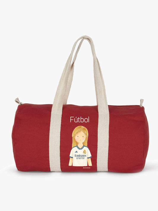 Bolsa Barril Fútbol Real Madrid Niña